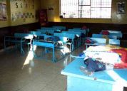 Se arrienda aulas amobladas de instituciÓn educativa en las tardes