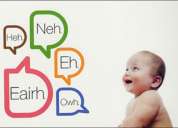 Terapia del lenguaje para niños menores a tres años