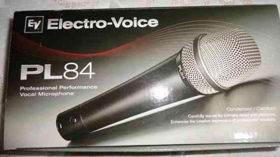 !Nuevo! Microfono Cardio profesional Electro Voice PL84. - 2