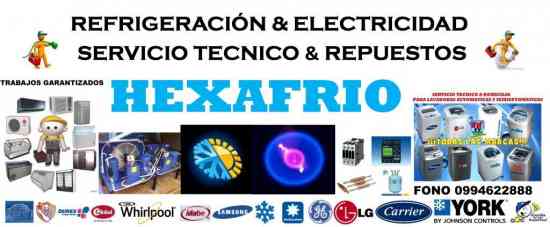 SERVICIO TÉCNICO DE REFRIGERACIÓN Y ELECTRICIDAD HEXAFRIO