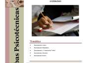Compilacion de pruebas psicotecnicas para ingreso a universidades - prueba senecyt